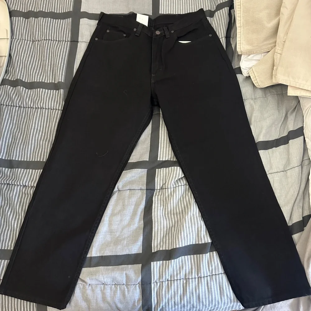 BCC Blues 34x29 Black Jeans Relaxed Fit New